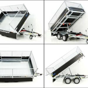 Camion-benne triaxial Debon 180×324 3,5 t – Édition Noire – Maillage Véhicule neuf