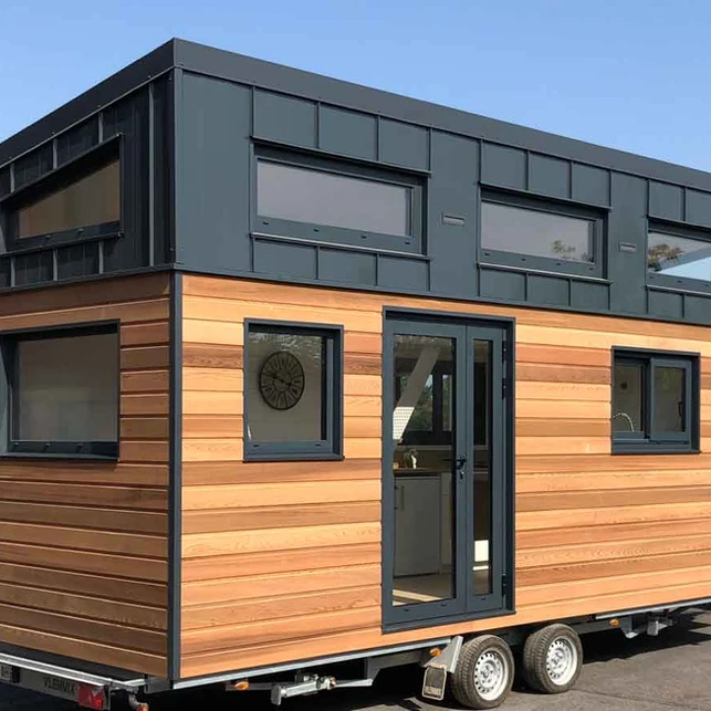 Beste Mezzanine Tiny House Familiale 6 place