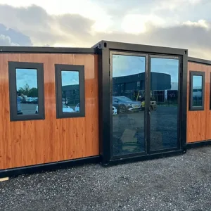 Conteneur d’habitation mobile / Bois de luxe
