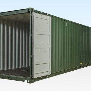 Container Maritime 40 Pieds 1er voyage Vert (RAL 6007)