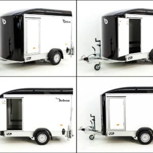 Debon | 148 x 295 cm | Étiquette à bagages | Noir