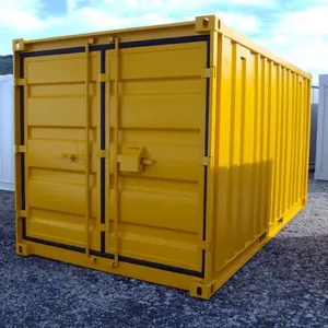 Container 15' pieds jaune
