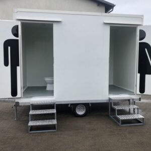 Remorque sanitaire double autonome