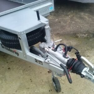Remorque porte-engin 3500 kg – Double essieu – Plateau 365 × 180 cm