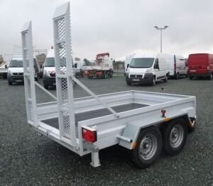 Remorque porte-engin 3500 kg – Double essieu – Carrosserie Caillaud